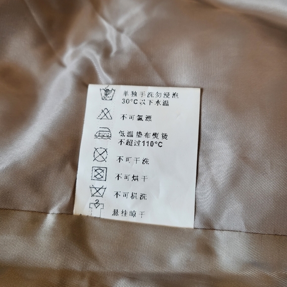 Long puffer winter 2 tone polka dot jacket/coat - Picture 4 of 15